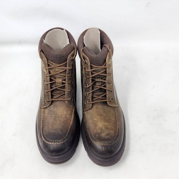 Men\'s 8.5 UGG Biltmore Mid brown leather lace up boots main image 7